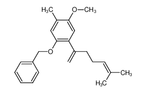 4-benzyloxy-2-methyl-5-(5-methyl-1-methylene-4-hexenyl)anisole CAS:681473-01-8 manufacturer & supplier