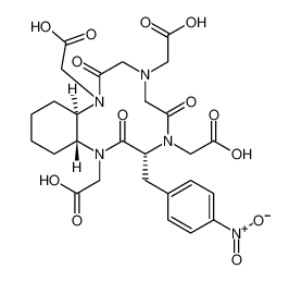 2,2',2',2''-((3R,10aR,14aR)-3-(4-nitrobenzyl)-2,5,9-trioxododecahydrobenzo[b][1,4,7,10]tetraazacyclododecine-1,4,7,10-tetrayl)tetraacetic acid CAS:681485-31-4 manufacturer & supplier