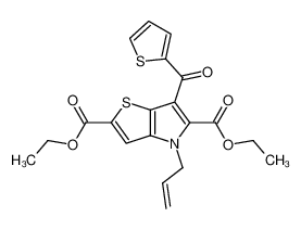 2,5-dicarbethoxy-4-allyl-6-(2-thenoyl)thieno[3,2-b]pyrrole CAS:681486-27-1 manufacturer & supplier