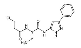 2-(3-chloro-propionylamino)-N-(5-phenyl-2H-pyrazol-3-yl)-butyramide CAS:681486-80-6 manufacturer & supplier