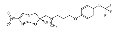 (S)-N-methyl-N-((2-methyl-6-nitro-2,3-dihydroimidazo[2,1-b]oxazol-2-yl)methyl)-3-(4-(trifluoromethoxy)phenoxy)propan-1-amine CAS:681492-54-6 manufacturer & supplier