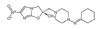 (S)-N-(4-((2-methyl-6-nitro-2,3-dihydroimidazo[2,1-b]oxazol-2-yl)methyl)piperazin-1-yl)cyclohexanimine CAS:681495-42-1 manufacturer & supplier