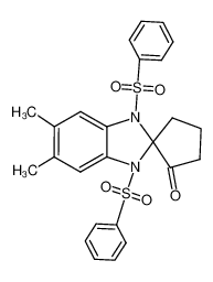 1,3-bis-benzenesulfonyl-5,6-dimethyl-1,3-dihydro-spiro[benzoimidazole-2,1'-cyclopentan]-2'-one CAS:68150-89-0 manufacturer & supplier