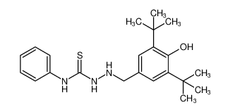 2-(3,5-di-tert-butyl-4-hydroxybenzyl)-N-phenylhydrazine-1-carbothioamide CAS:68156-69-4 manufacturer & supplier