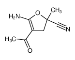 4-acetyl-5-amino-2-methyl-2,3-dihydro-furan-2-carbonitrile CAS:68157-61-9 manufacturer & supplier