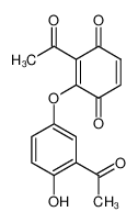 2-Acetyl-3-(3-acetyl-4-hydroxyphenoxy)-1,4-benzoquinone CAS:68157-88-0 manufacturer & supplier