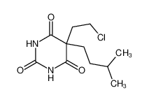 5-(2-chloroethyl)-5-(3-methylbutyl)-1,3-diazinane-2,4,6-trione CAS:68160-56-5 manufacturer & supplier