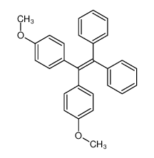 1-methoxy-4-[1-(4-methoxyphenyl)-2,2-diphenylethenyl]benzene CAS:68161-05-7 manufacturer & supplier