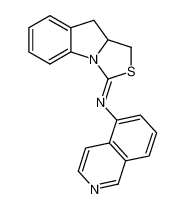 3-(isoquinol-5-ylimino)-9,9a-dihydrothiazolo[3,4-a]indole CAS:68163-14-4 manufacturer & supplier