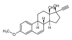 17α-ethinyl-3-methoxyestra-1,3,5(10),6-tetraene-17β-ol CAS:68165-80-0 manufacturer & supplier