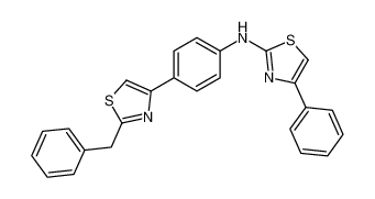 N-[4-(2-benzyl-1,3-thiazol-4-yl)phenyl]-4-phenyl-1,3-thiazol-2-amine CAS:68173-79-5 manufacturer & supplier