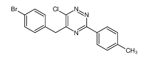 5-[(4-bromophenyl)methyl]-6-chloro-3-(4-methylphenyl)-1,2,4-triazine CAS:681799-42-8 manufacturer & supplier