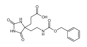 3-(4-(2-(((benzyloxy)carbonyl)amino)ethyl)-2,5-dioxoimidazolidin-4-yl)propanoic acid CAS:681802-81-3 manufacturer & supplier