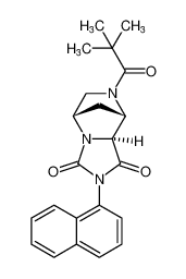 (5S,8S,8aS)-2-(naphthalen-1-yl)-7-pivaloyltetrahydro-5,8-methanoimidazo[1,5-a]pyrazine-1,3(2H,5H)-dione CAS:681803-31-6 manufacturer & supplier