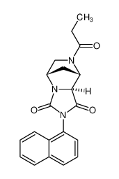 (5S,8S,8aS)-2-(naphthalen-1-yl)-7-propionyltetrahydro-5,8-methanoimidazo[1,5-a]pyrazine-1,3(2H,5H)-dione CAS:681803-35-0 manufacturer & supplier