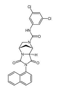 (5S,8S,8aS)-N-(3,5-dichlorophenyl)-2-(naphthalen-1-yl)-1,3-dioxohexahydro-5,8-methanoimidazo[1,5-a]pyrazine-7(1H)-carboxamide CAS:681803-66-7 manufacturer & supplier