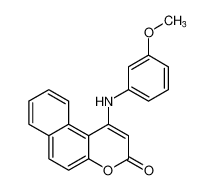 3H-Naphtho[2,1-b]pyran-3-one, 1-[(3-methoxyphenyl)amino]- CAS:681806-52-0 manufacturer & supplier