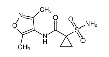 N-(3,5-dimethylisoxazol-4-yl)-1-sulfamoylcyclopropane-1-carboxamide CAS:681808-48-0 manufacturer & supplier