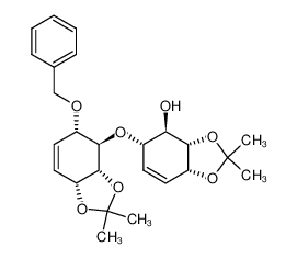 (3aS,4R,5S,7aR)-5-((3aR,4R,5S,7aR)-5-Benzyloxy-2,2-dimethyl-3a,4,5,7a-tetrahydro-benzo[1,3]dioxol-4-yloxy)-2,2-dimethyl-3a,4,5,7a-tetrahydro-benzo[1,3]dioxol-4-ol CAS:681816-04-6 manufacturer & supplier