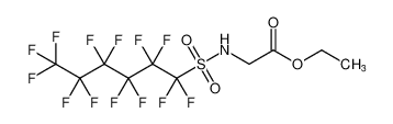 Glycine, N-[(tridecafluorohexyl)sulfonyl]-, ethyl ester CAS:681816-16-0 manufacturer & supplier