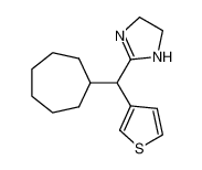 2-[cycloheptyl(3-thienyl)methyl]-4,5-dihydro-1H-imidazole CAS:681821-61-4 manufacturer & supplier