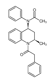 rel-N-((2R,4S)-2-methyl-1-(2-phenylacetyl)-1,2,3,4-tetrahydroquinolin-4-yl)-N-phenylacetamide CAS:681827-70-3 manufacturer & supplier