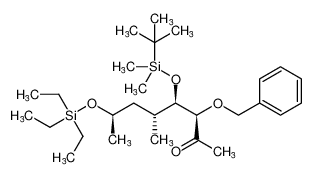 (3R,4R,5R,7R)-3-(benzyloxy)-4-((tert-butyldimethylsilyl)oxy)-5-methyl-7-((triethylsilyl)oxy)octan-2-one CAS:681830-14-8 manufacturer & supplier