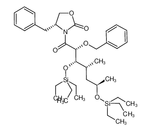 (R)-4-Benzyl-3-((2R,3S,4R,6R)-2-benzyloxy-4-methyl-3,6-bis-triethylsilanyloxy-heptanoyl)-oxazolidin-2-one CAS:681830-31-9 manufacturer & supplier