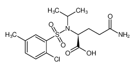 L-Glutamine, N2-[(2-chloro-5-methylphenyl)sulfonyl]-N-(1-methylethyl)- CAS:681841-96-3 manufacturer & supplier