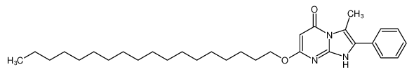 Imidazo[1,2-a]pyrimidin-5(1H)-one, 3-methyl-7-(octadecyloxy)-2-phenyl- CAS:681845-81-8 manufacturer & supplier