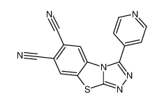 1,2,4-Triazolo[3,4-b]benzothiazole-6,7-dicarbonitrile, 3-(4-pyridinyl)- CAS:681852-03-9 manufacturer & supplier