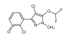 3-(2-chloro-3-pyridyl-N-oxide)-4-chloro-5-difluoromethoxy-1-methyl-[1H]-pyrazole CAS:681858-04-8 manufacturer & supplier