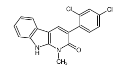 3-(2,4-dichlorophenyl)-1-methyl-1,9-dihydro-2H-pyrido[2,3-b]indol-2-one CAS:681859-72-3 manufacturer & supplier