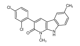 3-(2,4-dichlorophenyl)-1,6-dimethyl-1,9-dihydro-2H-pyrido[2,3-b]indol-2-one CAS:681859-82-5 manufacturer & supplier