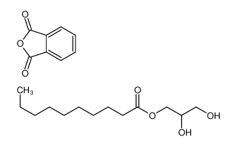 2-benzofuran-1,3-dione,2,3-dihydroxypropyl decanoate CAS:68186-60-7 manufacturer & supplier