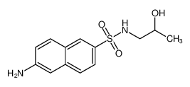 2-Naphthalenesulfonamide, 6-amino-N-(2-hydroxypropyl)- CAS:68189-29-7 manufacturer & supplier