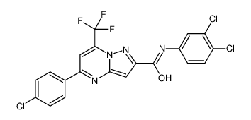 5-(4-chlorophenyl)-N-(3,4-dichlorophenyl)-7-(trifluoromethyl)pyrazolo[1,5-a]pyrimidine-2-carboxamide CAS:6819-31-4 manufacturer & supplier