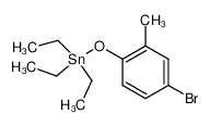 4-Bromo-2-methyl-phenolatetriethyl-stannanylium; CAS:68191-55-9 manufacturer & supplier