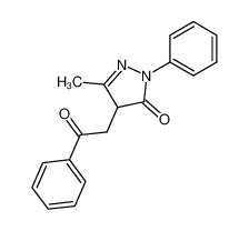 3-methyl-4-phenacyl-1-phenyl-2-pyrazoline-5-one CAS:68195-59-5 manufacturer & supplier