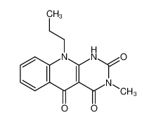 3-methyl-10-propyl-1H,10H-pyrimido[4,5-b]quinoline-2,4,5-trione CAS:68209-03-0 manufacturer & supplier