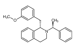 (S)-1-(3-methoxybenzyl)-2-((S)-1-phenylethyl)-1,2,3,4-tetrahydroisoquinoline CAS:682153-79-3 manufacturer & supplier