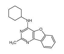 cyclohexyl-(2-methyl-benzo[4,5]furo[3,2-d]pyrimidin-4-yl)-amine CAS:68217-93-6 manufacturer & supplier