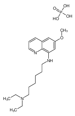 N1,N1-diethyl-N6-(6-methoxyquinolin-8-yl)hexane-1,6-diamine phosphate CAS:68219-23-8 manufacturer & supplier