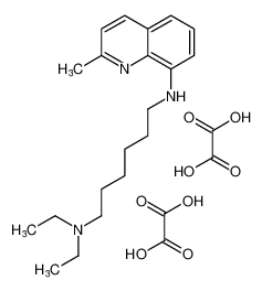 N1,N1-diethyl-N6-(2-methylquinolin-8-yl)hexane-1,6-diamine dioxalate CAS:68219-27-2 manufacturer & supplier