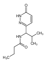 6-(1-butyrylamino-2-methyl-propyl)-2H-pyridazin-3-one CAS:68220-15-5 manufacturer & supplier