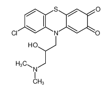 8-chloro-10-(3-dimethylamino-2-hydroxy-propyl)-10H-phenothiazine-2,3-dione CAS:68220-39-3 manufacturer & supplier