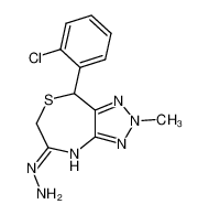 8-(2-chloro-phenyl)-2-methyl-2,8-dihydro-4H-[1,2,3]triazolo[4,5-e][1,4]thiazepin-5-one hydrazone CAS:68221-51-2 manufacturer & supplier