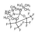 [2-(1,1,1,3,3,3-hexamethyl-disilazan-2-yl)-4,4,5,5-tetrakis-trifluoromethyl-2λ5-[1,3,2]dioxaphospholan-2-ylidene]-trimethylsilanyl-amine CAS:68222-37-7 manufacturer & supplier