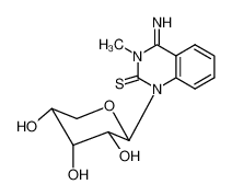 4-imino-3-methyl-1-β-D-ribopyranosyl-3,4-dihydro-1H-quinazoline-2-thione CAS:68225-88-7 manufacturer & supplier