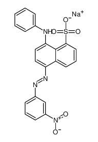 sodium 5-[(3-nitrophenyl)azo]-8-(phenylamino)naphthalenesulphonate CAS:68227-40-7 manufacturer & supplier